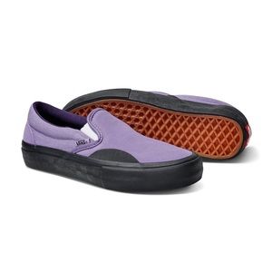 VANS Ltd. Edition Lizzie Armanto Slip-On Pro Purple & Black Skate Shoes Sneakers